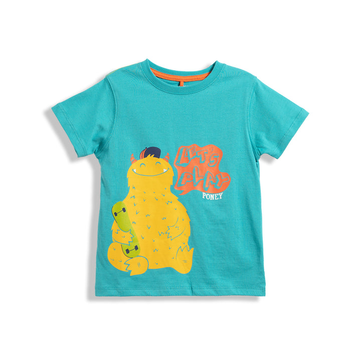 Poney Let's Play Boys Short Sleeve Tee