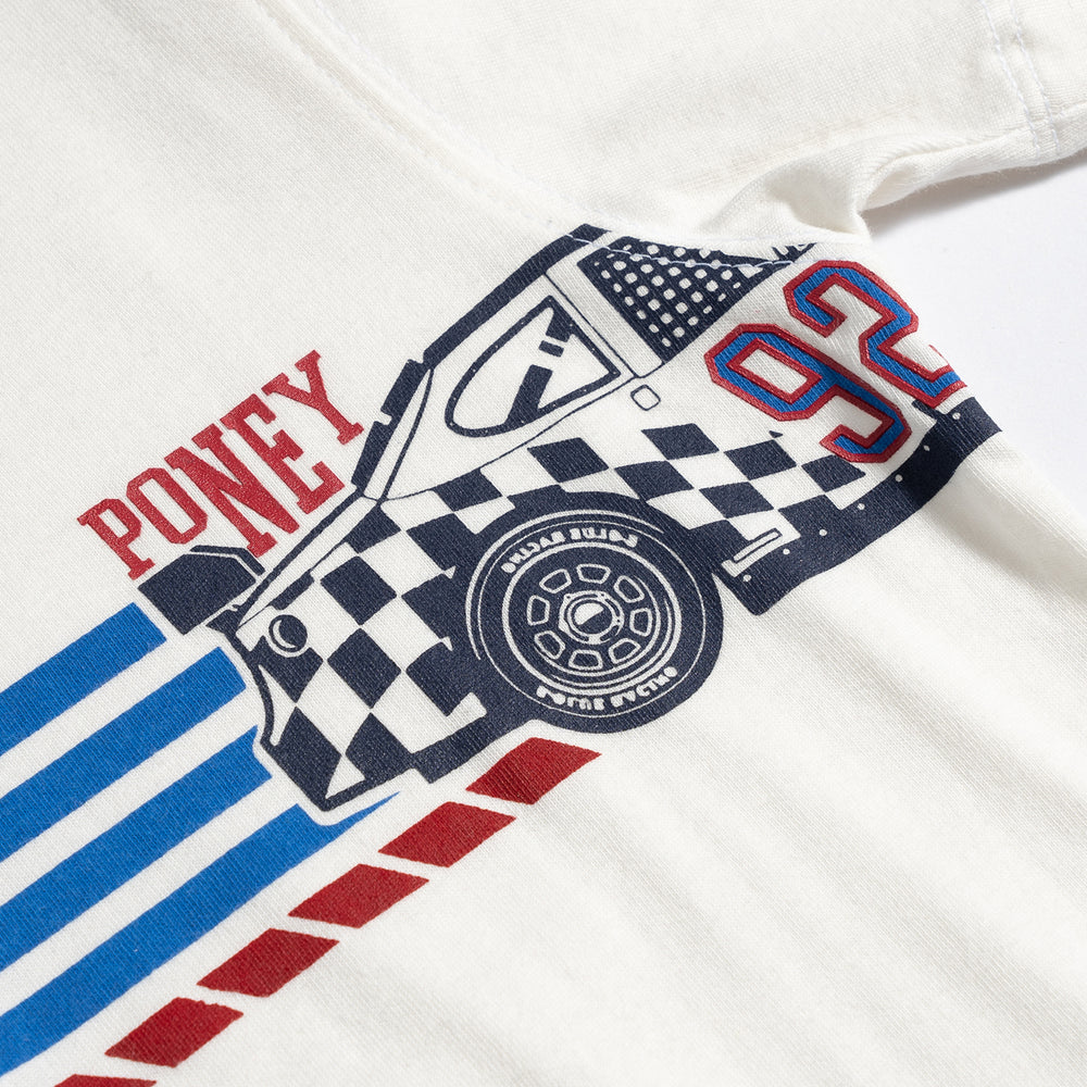 Poney Racing Car Boys Short Sleeve Tee
