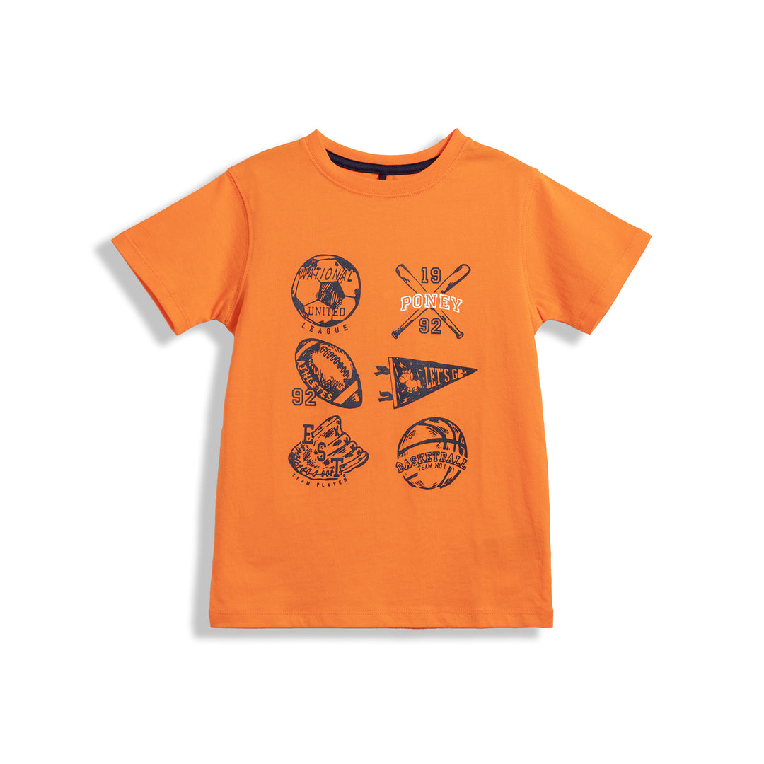 Poney Sport Club Boys Short Sleeve Tee
