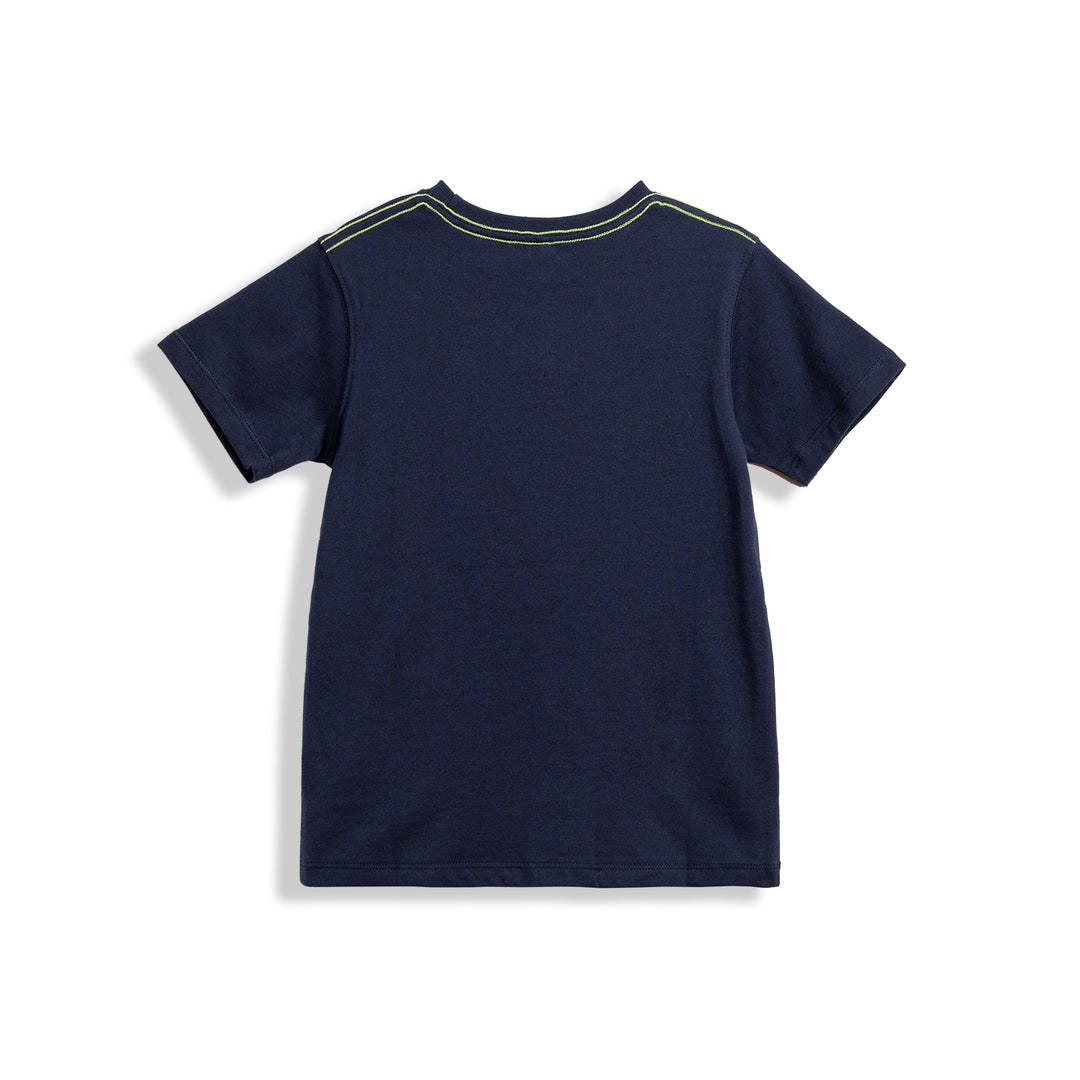 Poney Don't Wish for it, work for it Boys Short Sleeve Tee