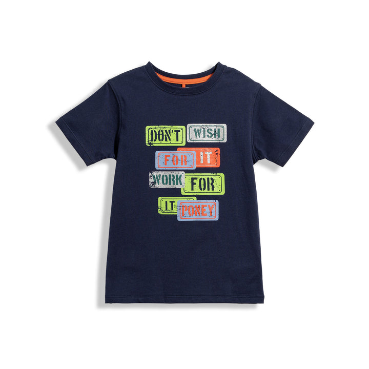 Poney Don't Wish for It, Work for it Short Sleeve Tee