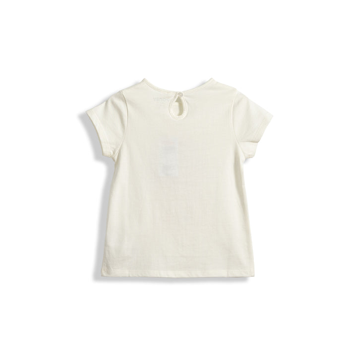 Poney Favourite Rainbow Colours Girls Short Sleeve Tee