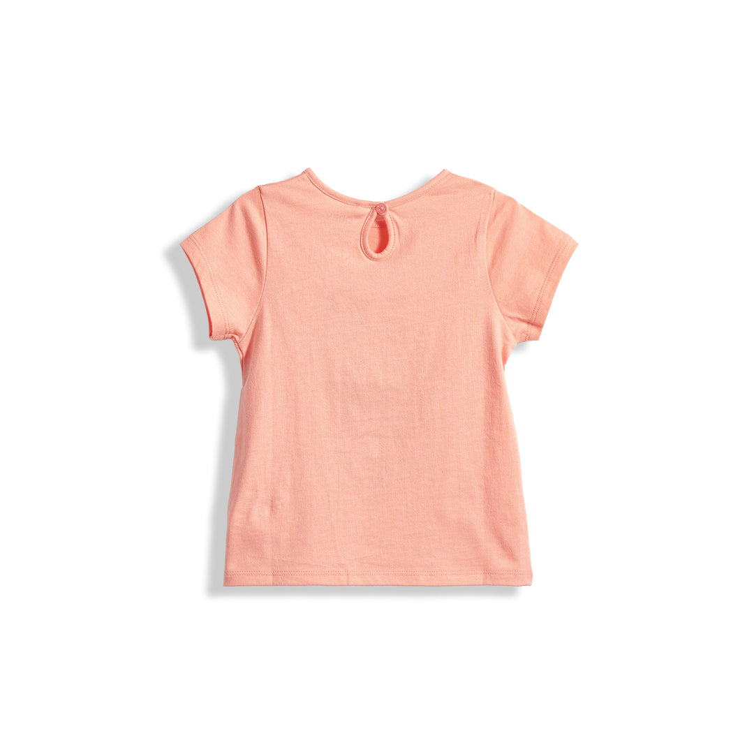 Poney Chic Cat Girls Short Sleeve Tee
