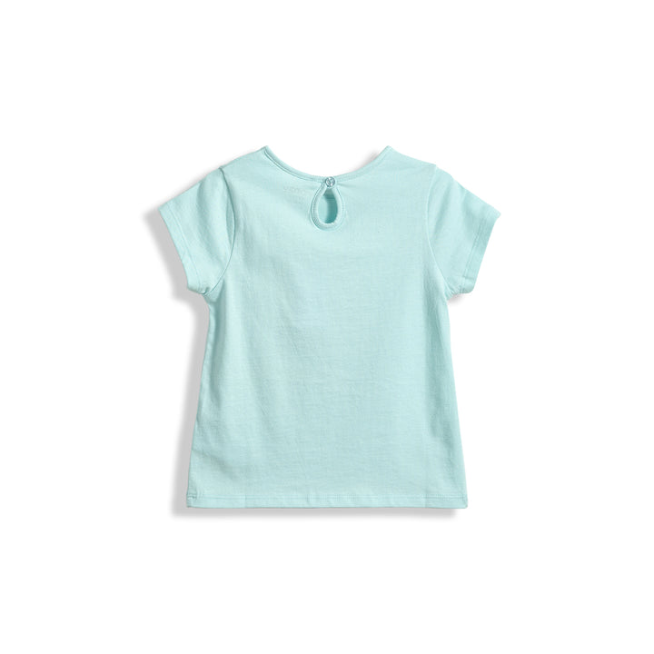 Poney Save The Ocean Girls Short Sleeve Tee