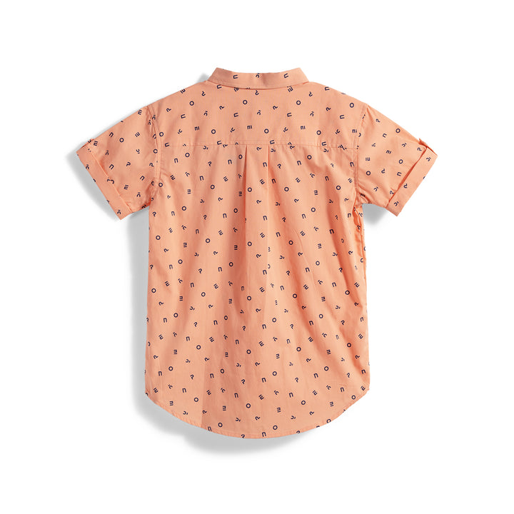 Poney Prairie Sunset Basic Logo Short Sleeve Shirt