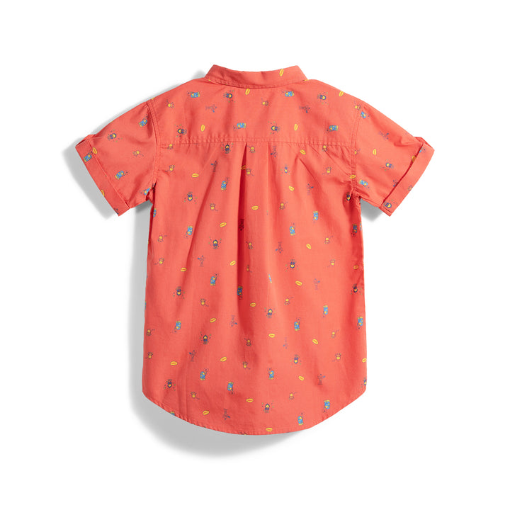 Poney Jayden's Favourite Robot Short Sleeve Shirt