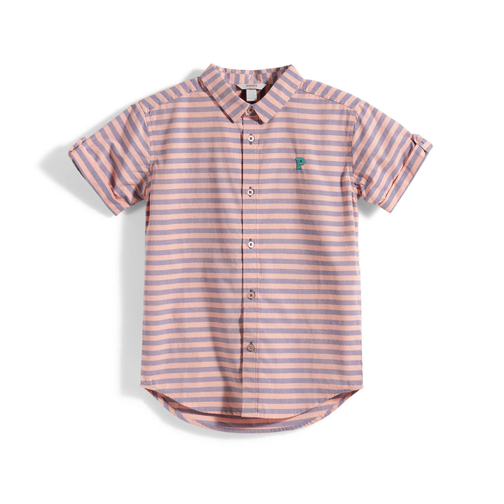 Poney Jacob Striped Short Sleeve Shirt