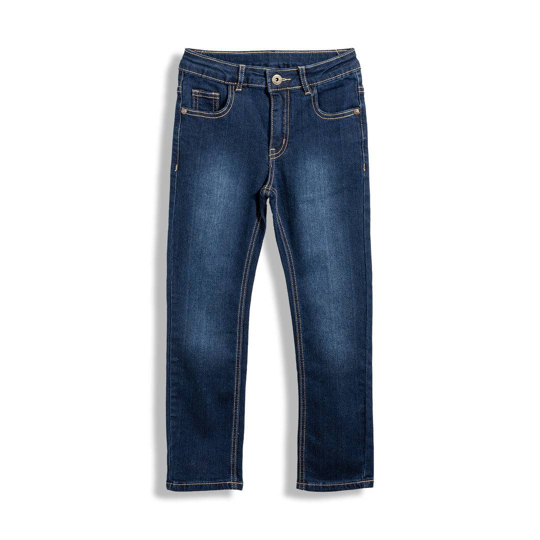 Poney Boys Medium Blue Denim Slim Fit Jeans