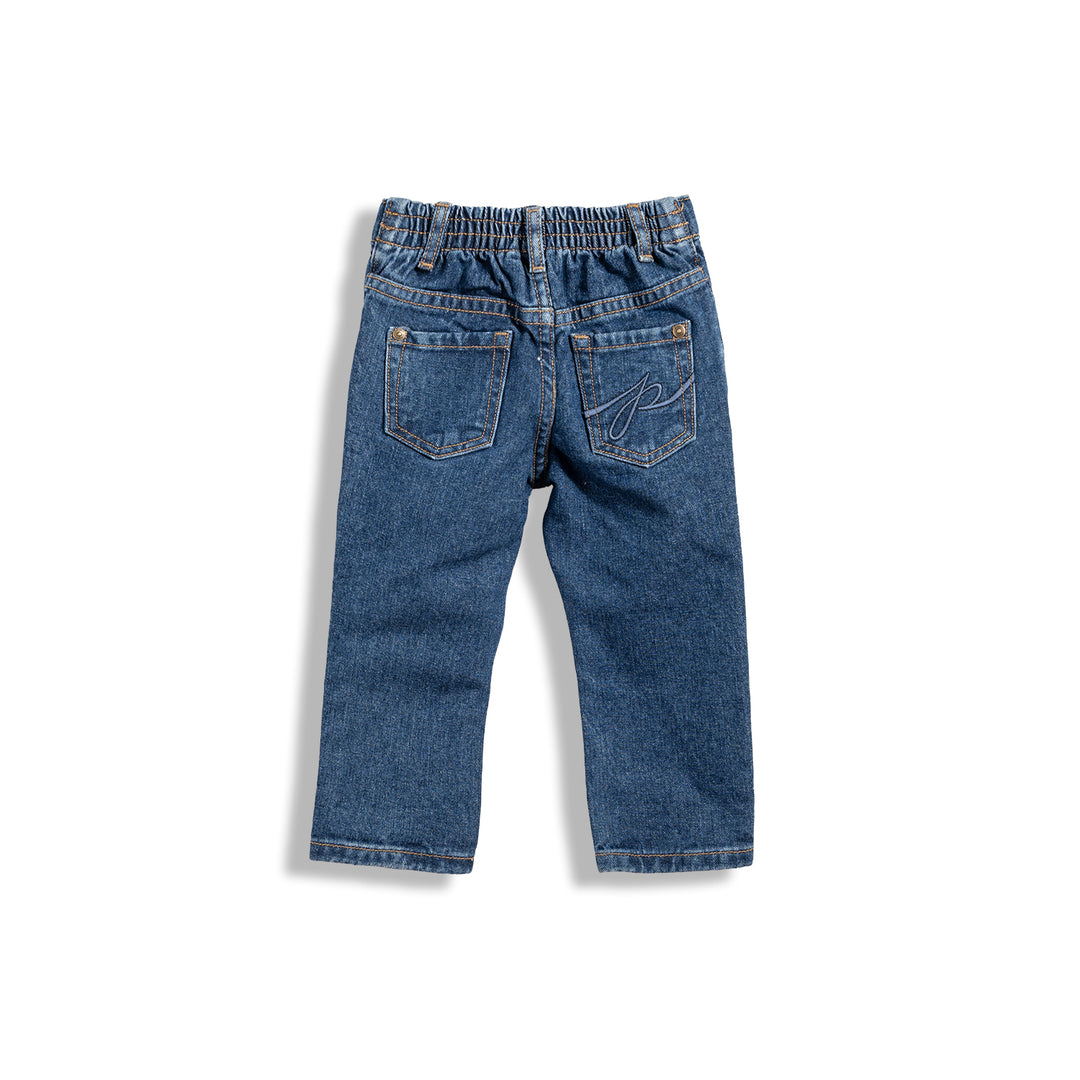 Poney Boys Medium Blue Denim Regular Fit Jeans