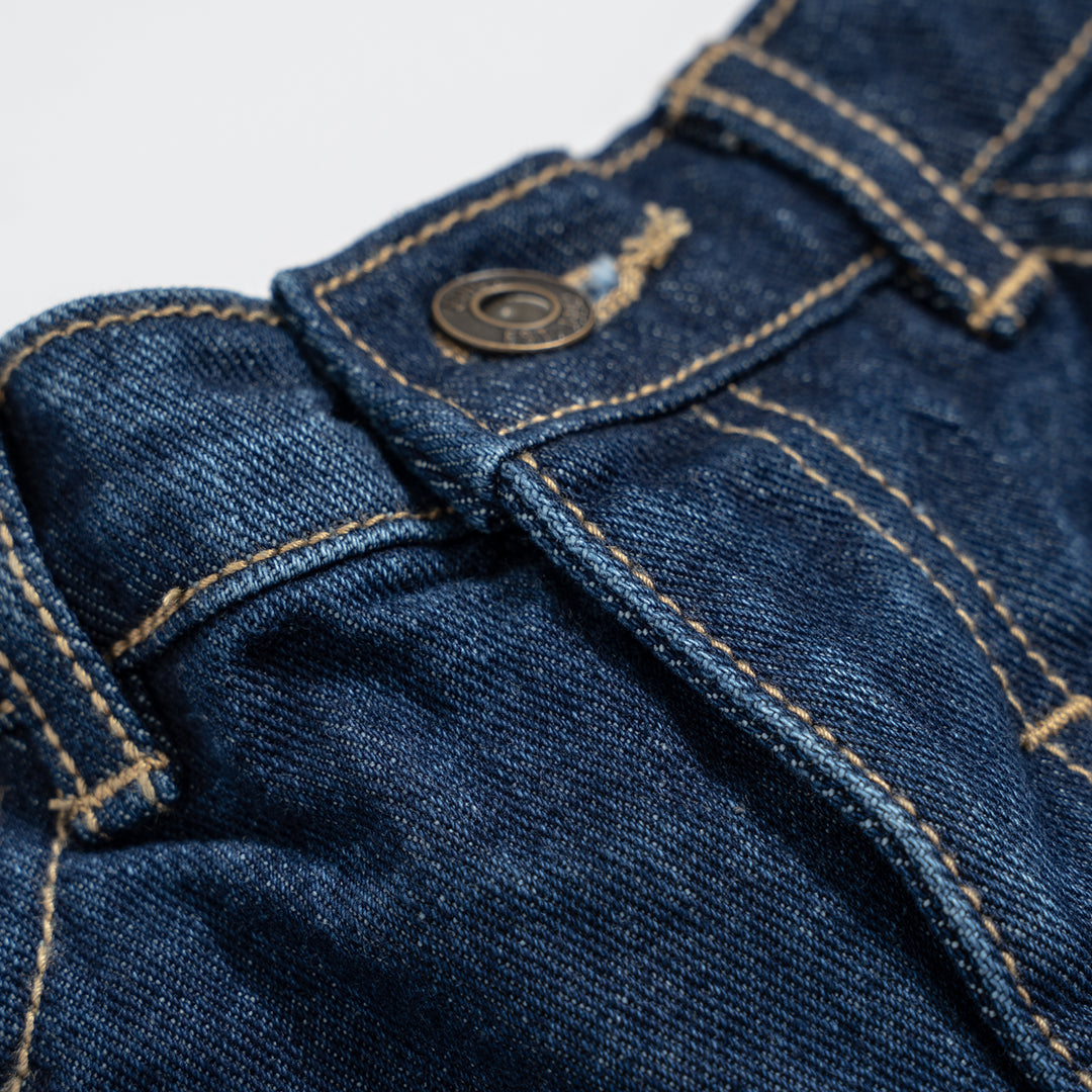 Poney Boys Navy Denim Regular Fit Jeans