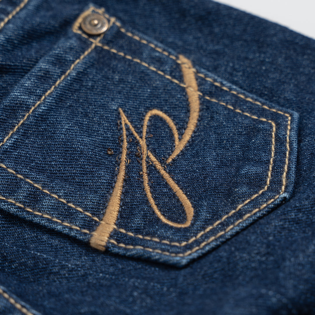 Poney Boys Navy Denim Regular Fit Jeans