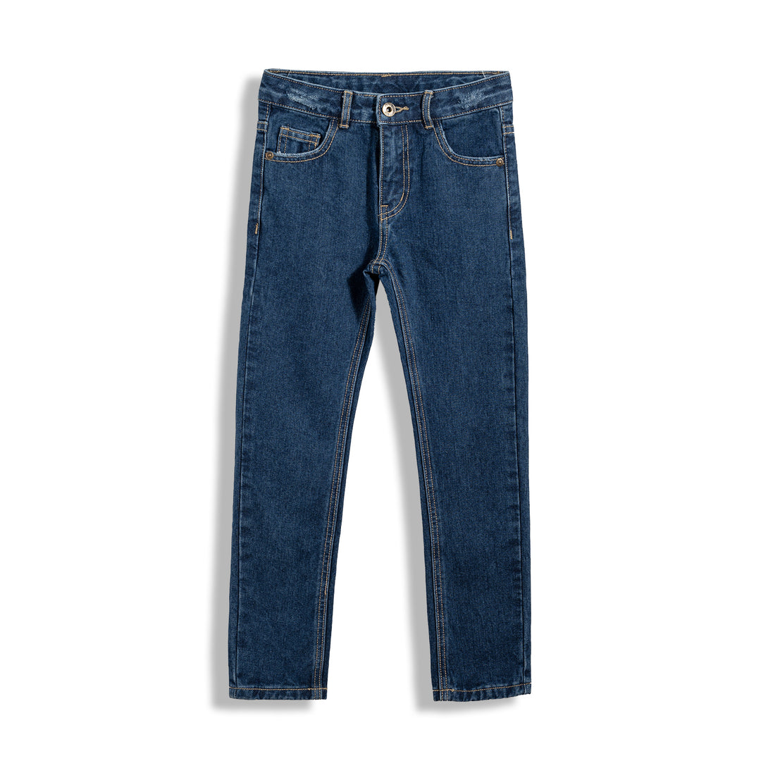 Poney Boys Navy Denim Regular Fit Jeans