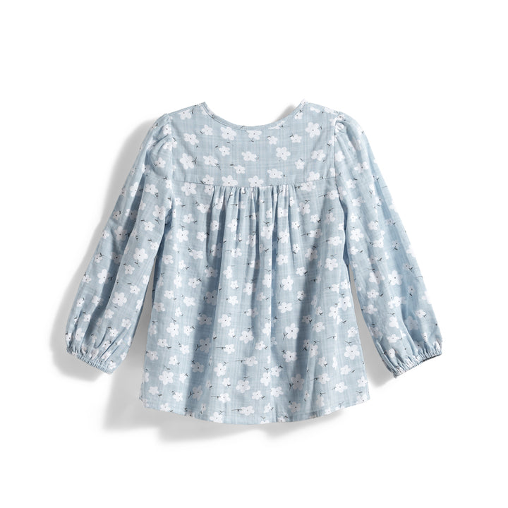 Poney Girls Spring Floras and Fields Long Sleeve Blouse