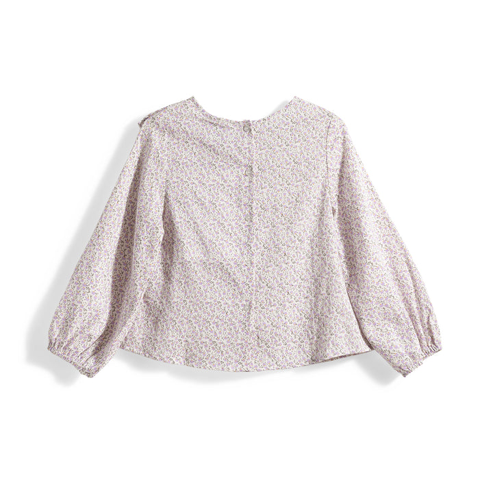 Poney Girls Spring Blossom Long Sleeve Blouse