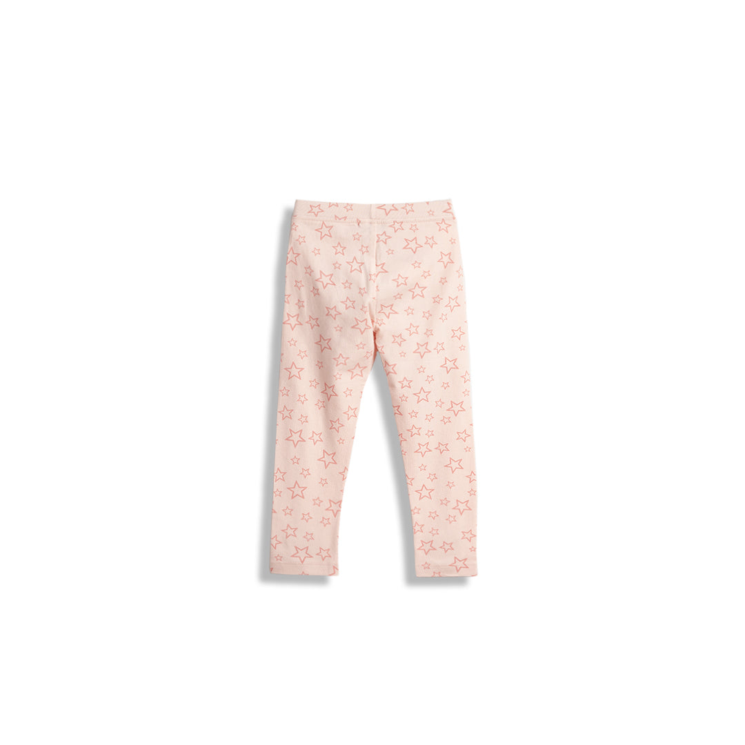 Poney Girls Light Orange Dreamy Stars Leggings