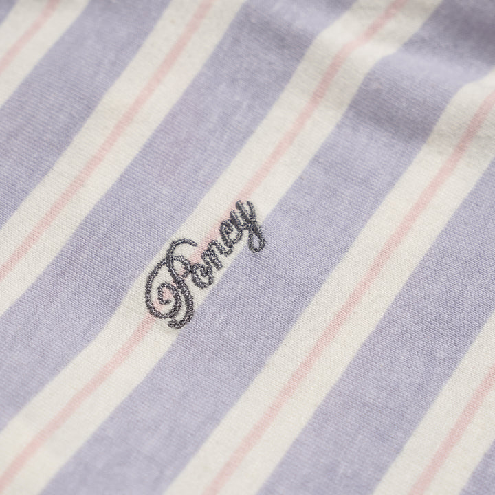 Poney Girls Purple Heather Round Neck Short Sleeve Tee