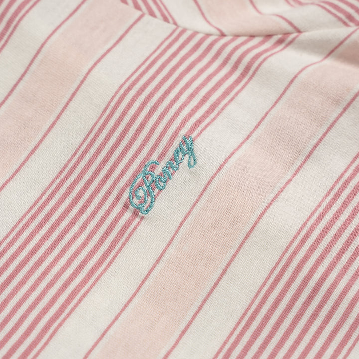 Poney Girls Mauveglow Round Neck Short Sleeve Tee