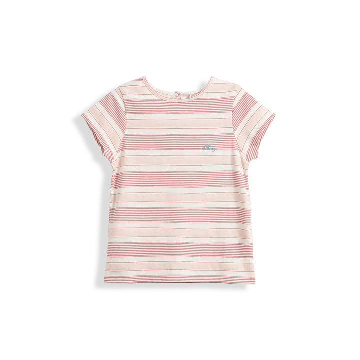 Poney Girls Mauveglow Round Neck Short Sleeve Tee