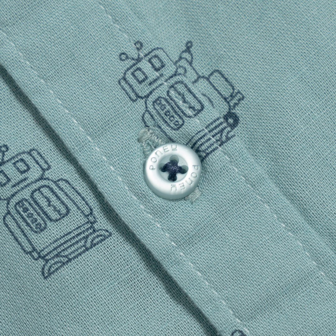Poney Robot Long Sleeve Shirt