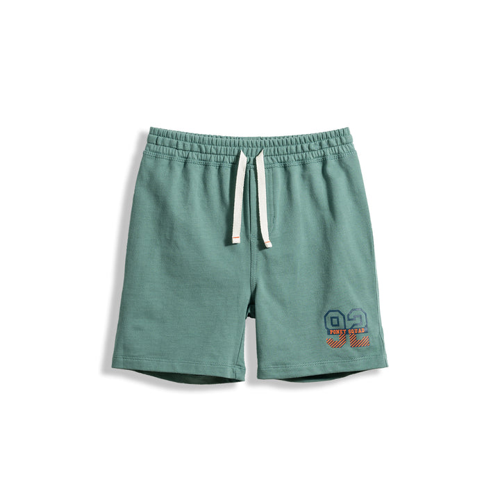 Poney Boys Squad Logo Bermuda