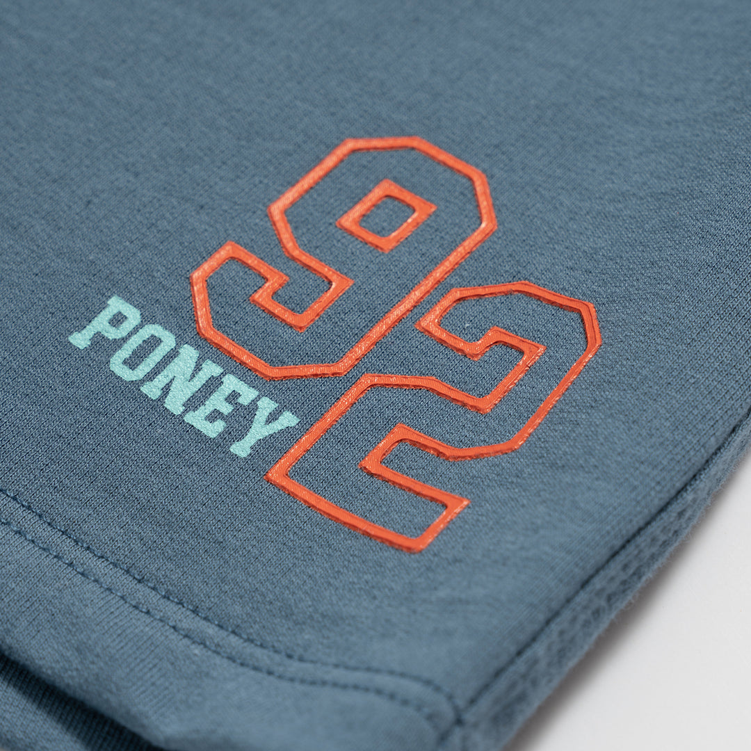Poney Boys Sport Logo Bermuda