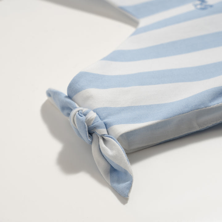 Poney Girls Corydalis Cotton Striped Sleeveless Dress