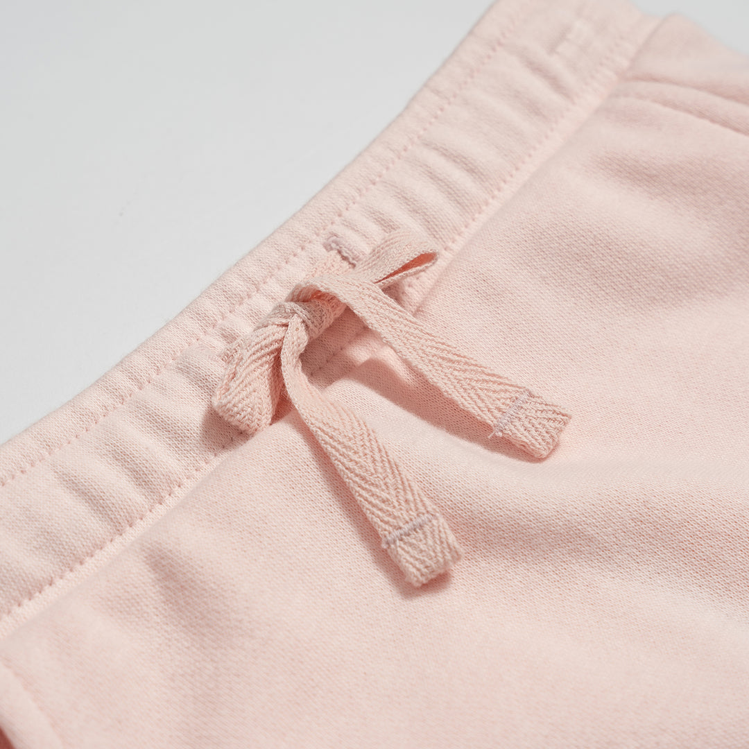 Poney Girls Basic Plush Midi Light Pink Skirt