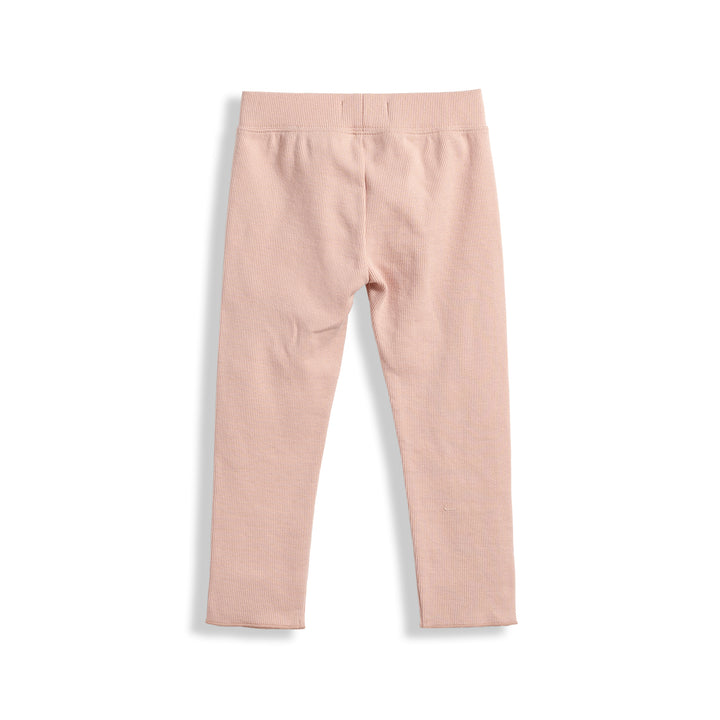Poney Girls Ribs Pink Leggings