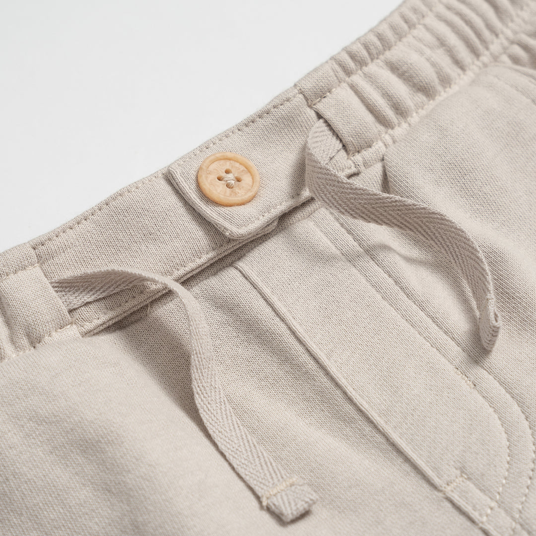 Poney Boys Terry Khaki Bermuda
