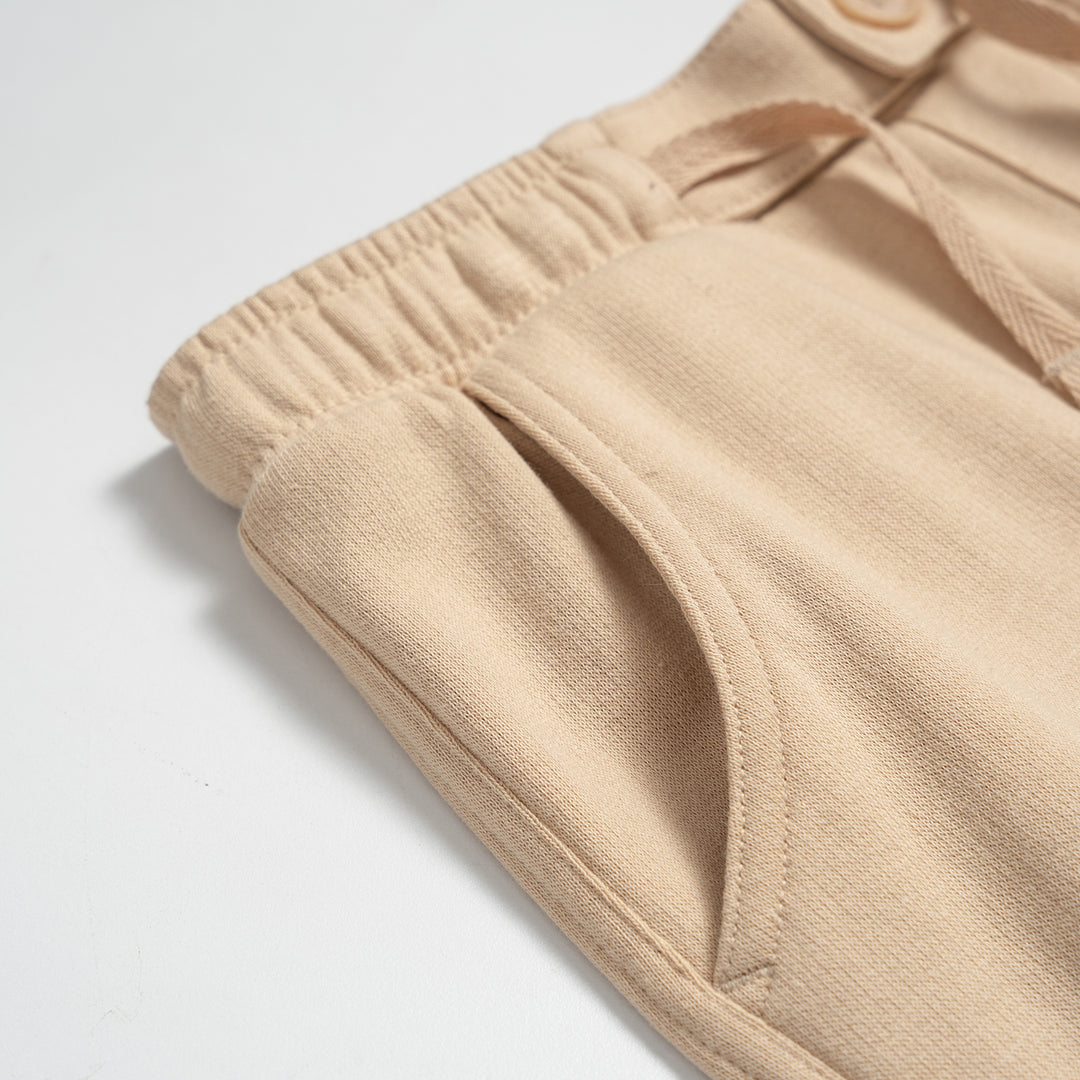 Poney Boys Terry Beige Bermuda