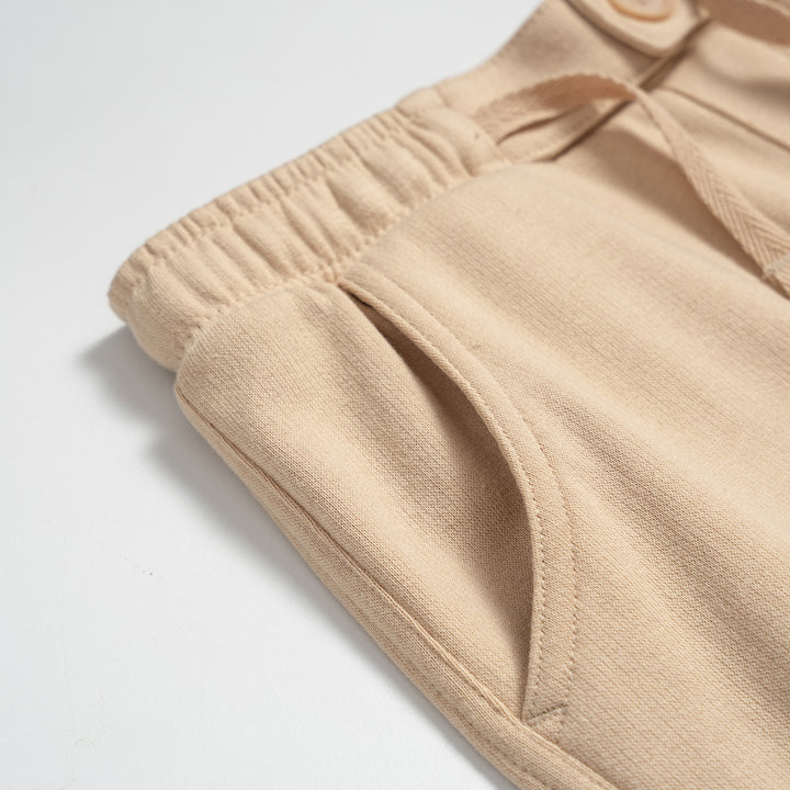 Poney Boys Terry Beige Bermuda