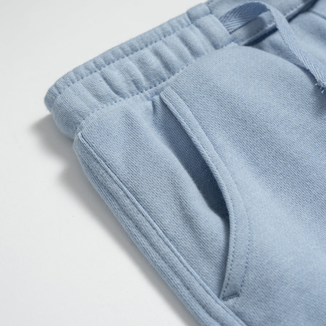 Poney Boys Terry Light Blue Bermuda