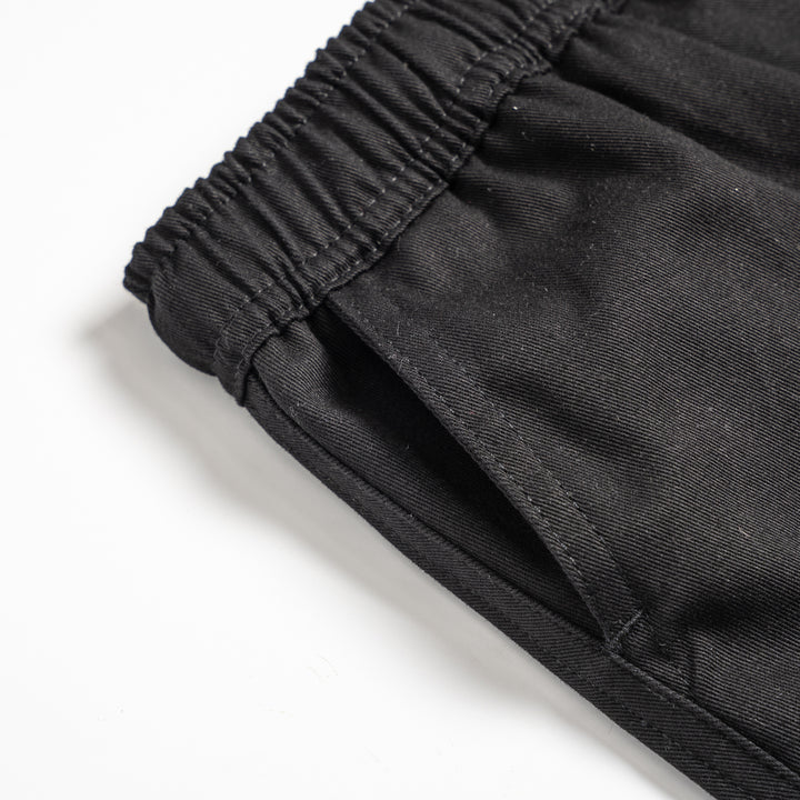 Poney Boys Black Twill Jogger Pants