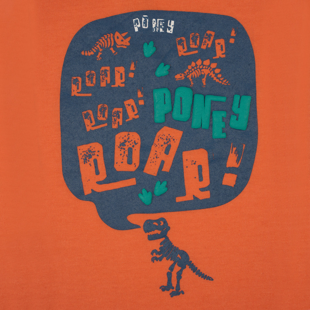 Poney Boys Roarrr! Short Sleeve Tee