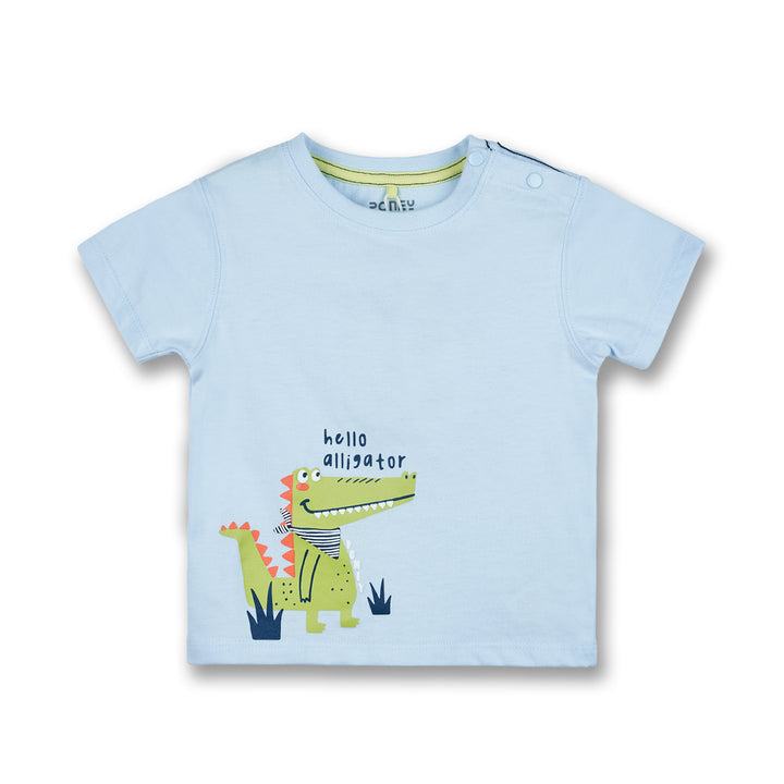 Poney Boys Hello! Alligator Short Sleeve Tee