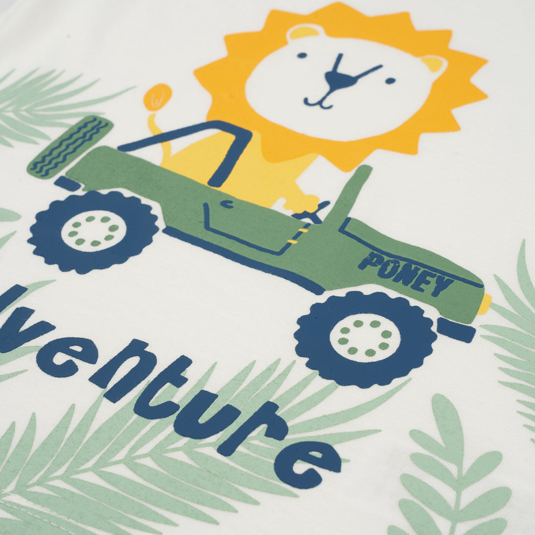 Poney Boys Solo Safari Adventure Short Sleeve Tee