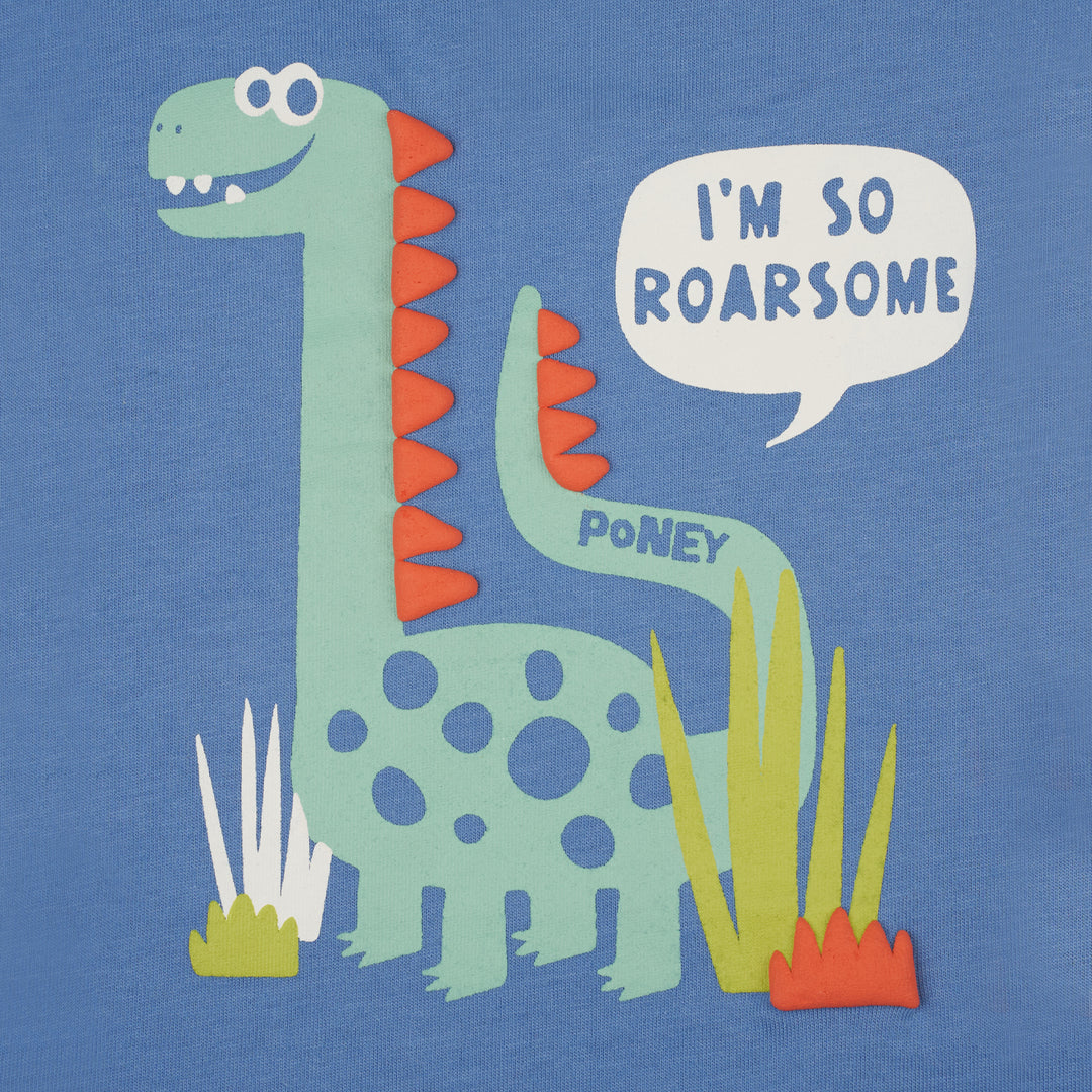 Poney Boys Roarsome Baby Dino Short Sleeve Tee