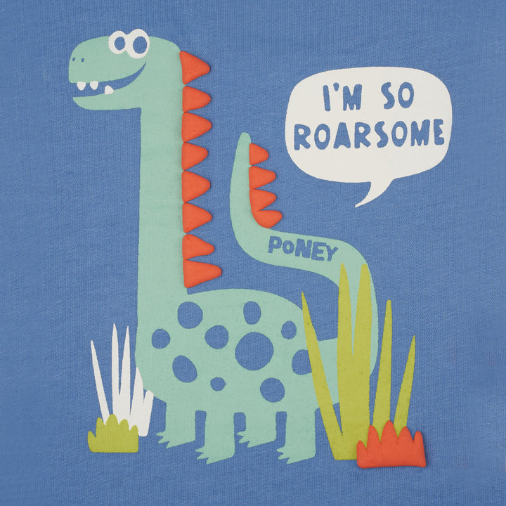 Poney Boys Roarsome Baby Dino Short Sleeve Tee