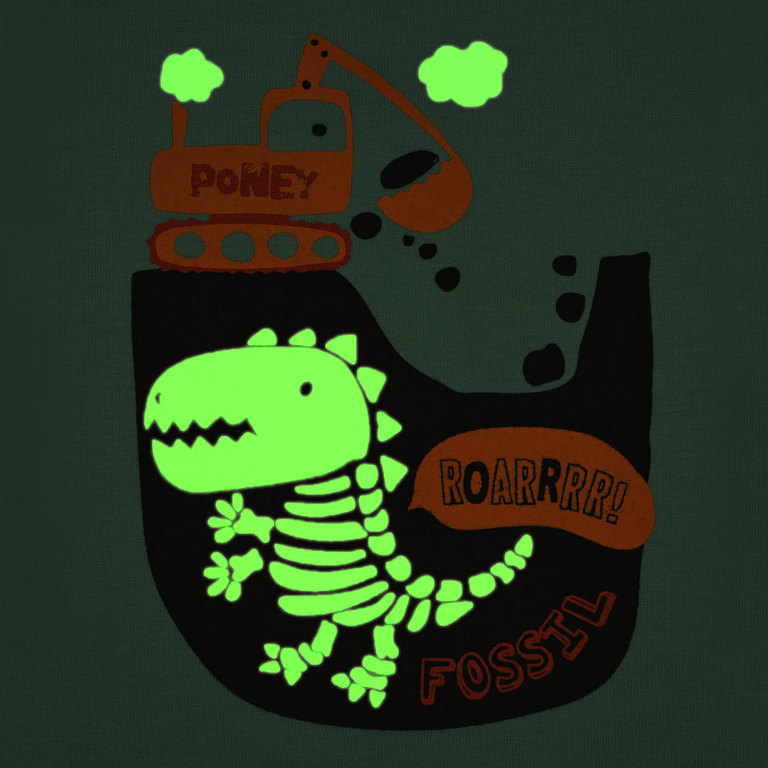 Poney Boys Excavation Dino Short Sleeve Tee