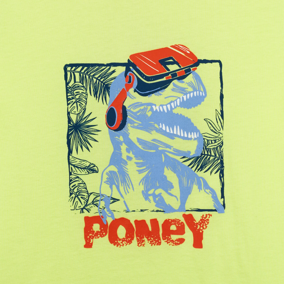 Poney Boys Tyrannosaurus in VR Short Sleeve Tee