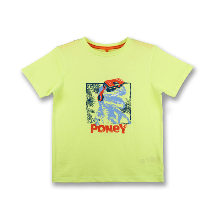 Poney Boys Tyrannosaurus in VR Short Sleeve Tee