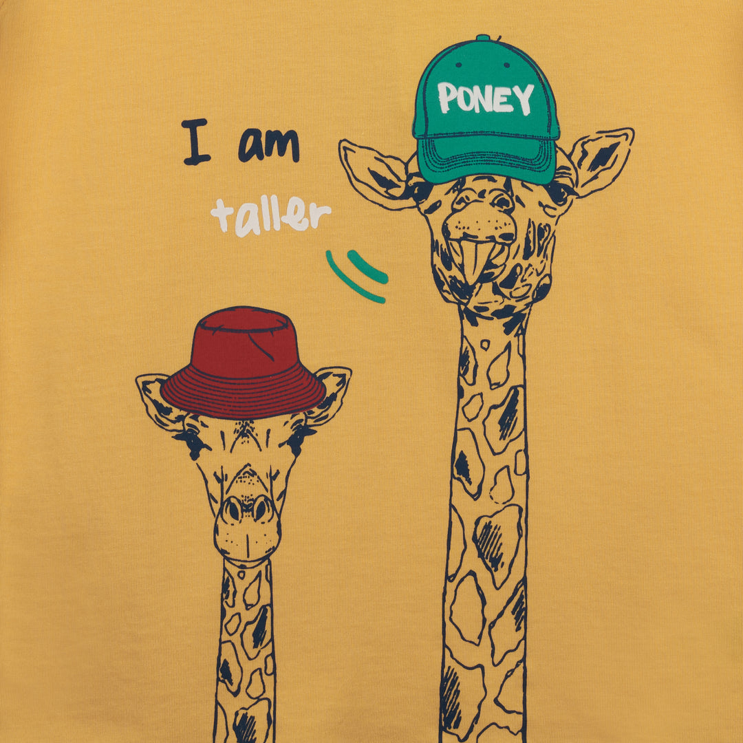 Poney Boys I Am Taller Short Sleeve Tee