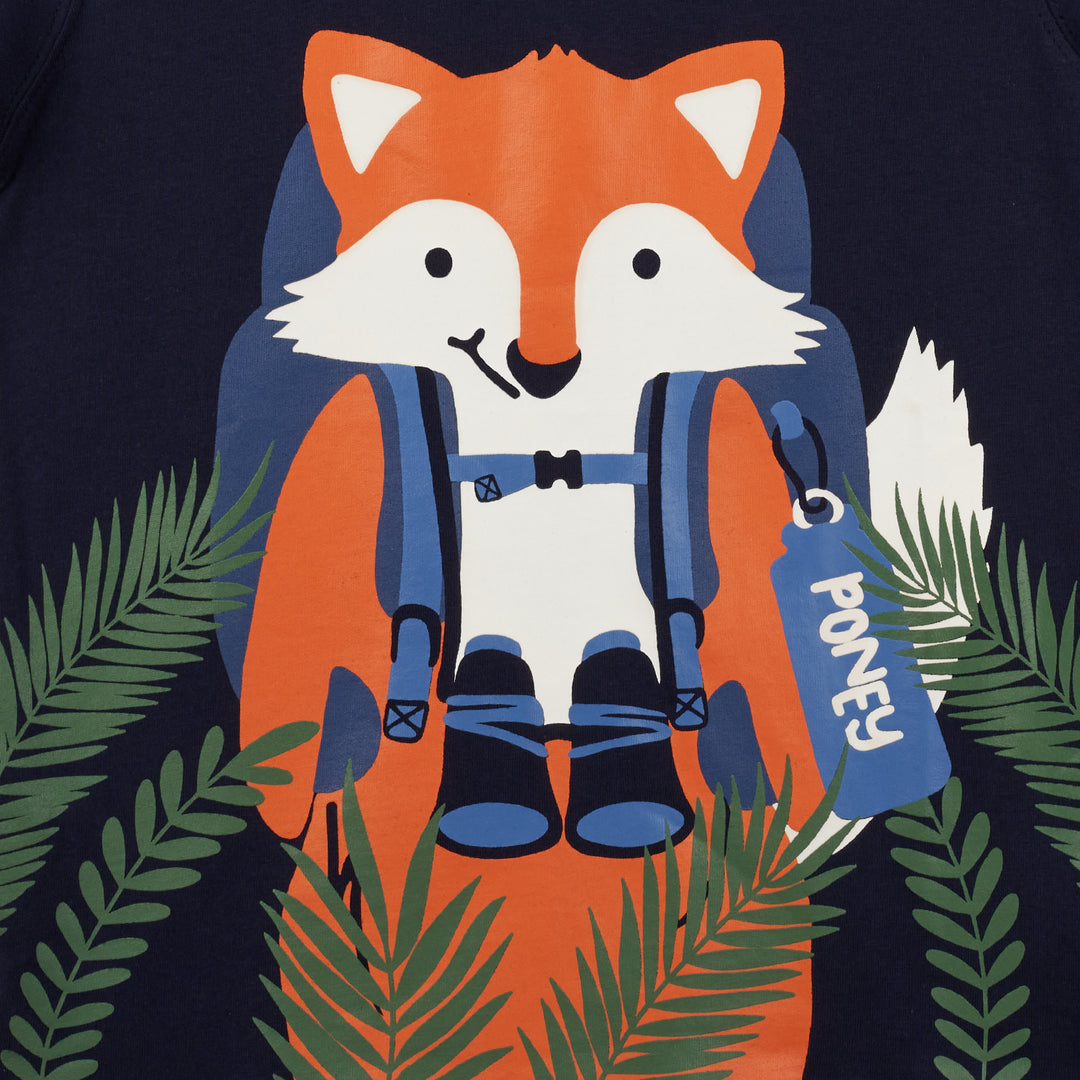 Poney Boys Explorer Fox Short Sleeve Tee