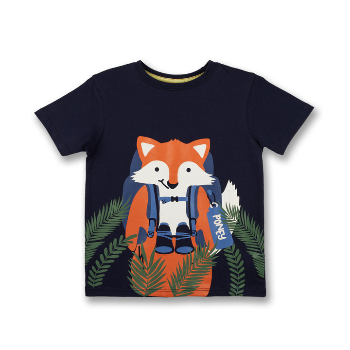 Poney Boys Explorer Fox Short Sleeve Tee