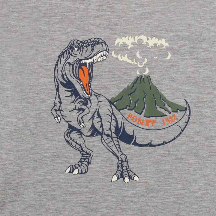 Poney Boys Dino Volcano Short Sleeve Tee