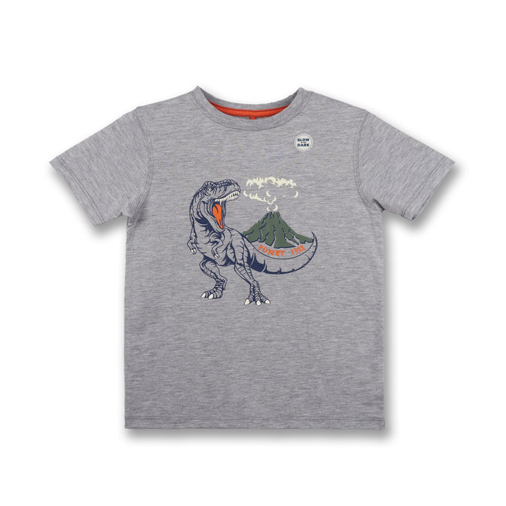 Poney Boys Dino Volcano Short Sleeve Tee