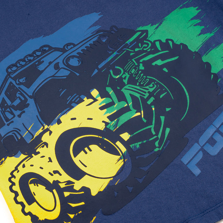 Poney Boys Four Wheel Tractor Short Sleeve Tee