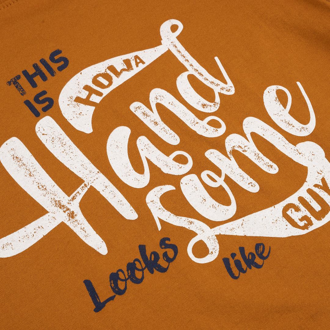 Poney Boys Wording Short Sleeve Tee