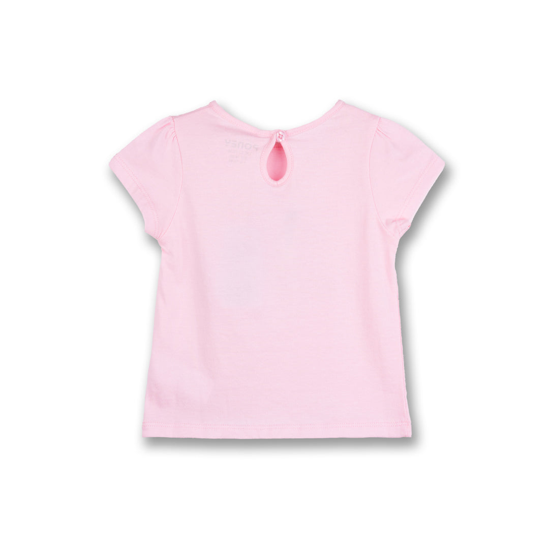 Poney Girls Cute and Purrfect Kitty Short Sleeve Tee