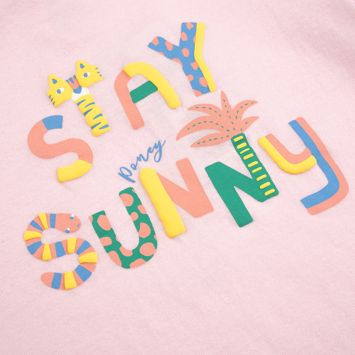 Poney Girls Stay Sunny Short Sleeve Tee